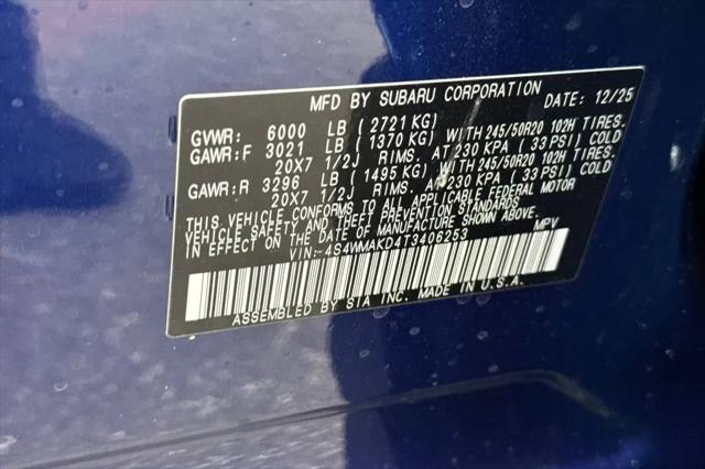 2026 Subaru Ascent Touring 7-Passenger