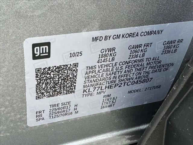 2026 Chevrolet Trax FWD LT