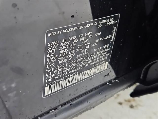 2026 Volkswagen Atlas SEL
