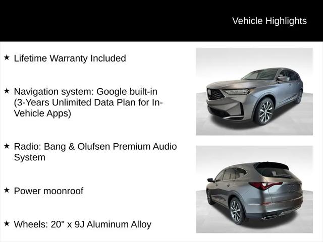 2026 Acura MDX Technology Package