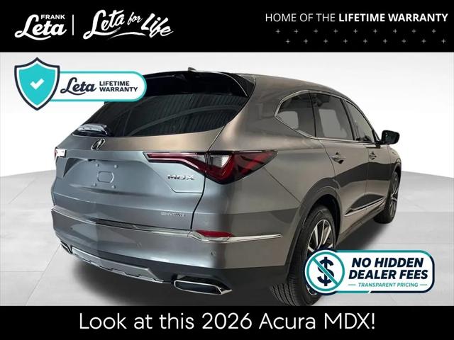 2026 Acura MDX Technology Package