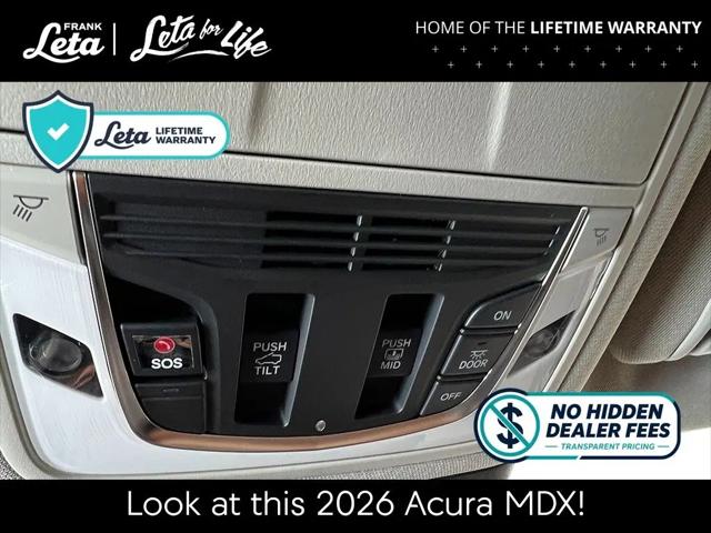 2026 Acura MDX Technology Package