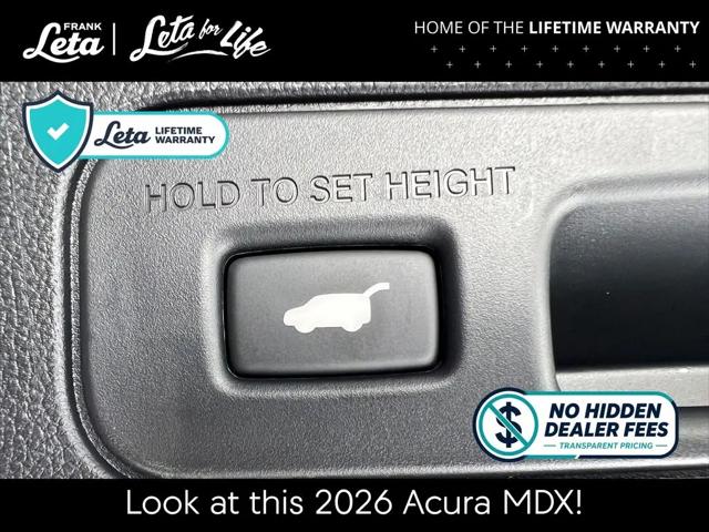 2026 Acura MDX Technology Package