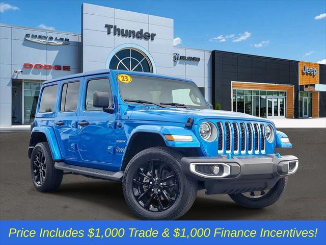 2023 Jeep Wrangler 4xe Sahara 4x4
