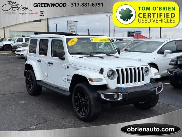 2022 Jeep Wrangler 4xe Unlimited Sahara 4x4