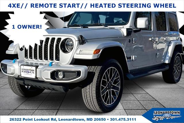 2022 Jeep Wrangler 4xe Unlimited High Altitude 4x4