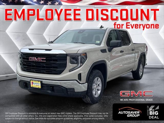 2026 GMC Sierra 1500 Crew Cab, Short Bed, Pro, 4WD for sale in North Springfield, VT