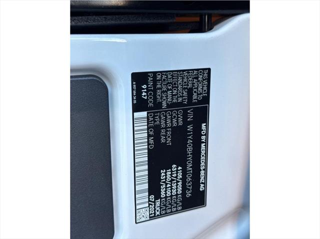 2021 Mercedes-Benz Sprinter 2500 Standard Roof I4