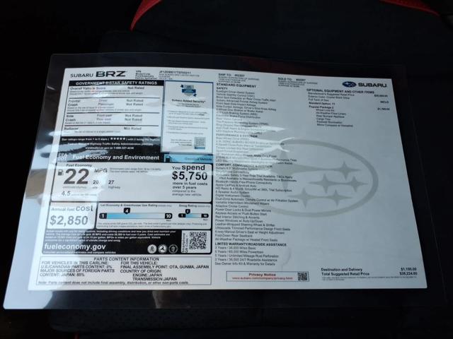 2026 Subaru BRZ Limited