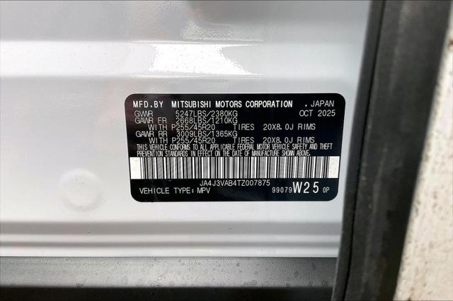 2026 Mitsubishi Outlander SE 1.5T 2WD