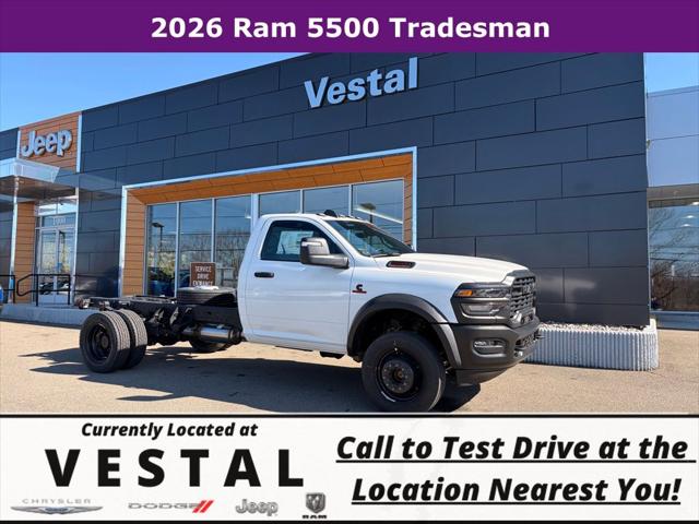 2026 RAM Ram 5500 Chassis Cab RAM 5500 TRADESMAN CHASSIS REGULAR CAB 4X4 84 CA
