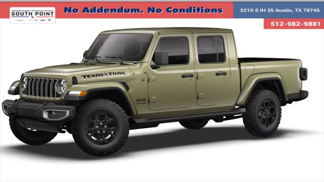 2026 Jeep Gladiator GLADIATOR TEXAS TRAIL 4X4 2026 Jeep Gladiator GLADIATOR TEXAS TRAIL 4X4