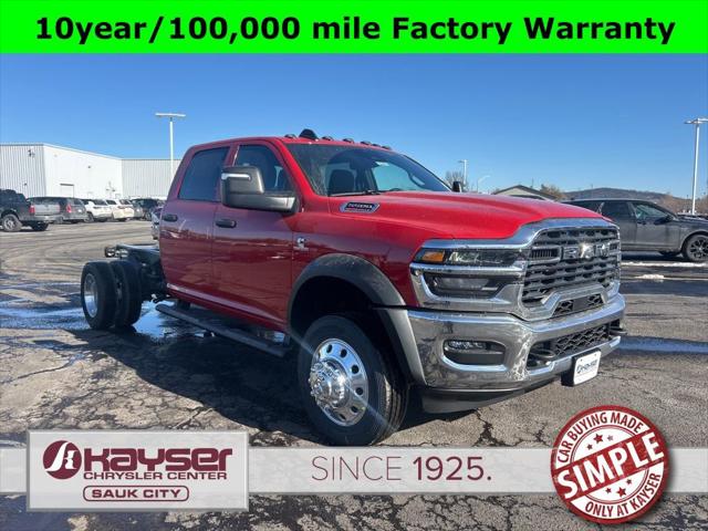 2026 RAM Ram 5500 Chassis Cab RAM 5500 TRADESMAN CHASSIS CREW CAB 4X4 60 CA