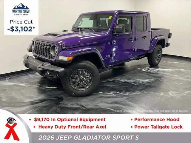 2026 Jeep Gladiator GLADIATOR SPORT S 4X4 2026 Jeep Gladiator GLADIATOR SPORT S 4X4