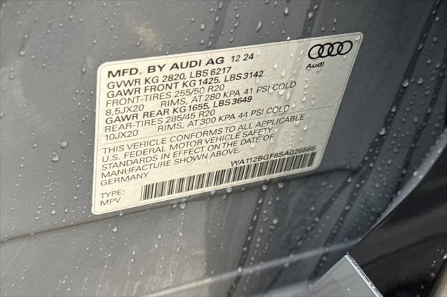 2025 Audi Q6 e-tron Premium