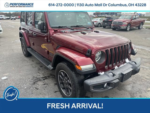 2021 Jeep Wrangler Unlimited Sahara 80th Anniversary Edition 2021 Jeep Wrangler Unlimited Sahara 80th Anniversary Edition