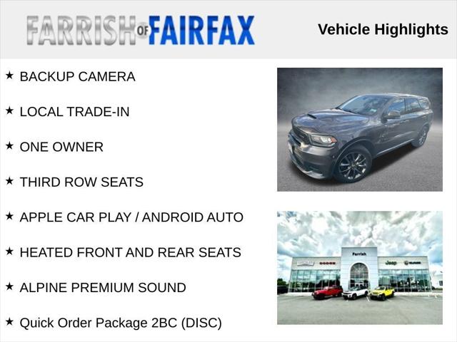 2018 Dodge Durango GT AWD 2018 Dodge Durango GT AWD