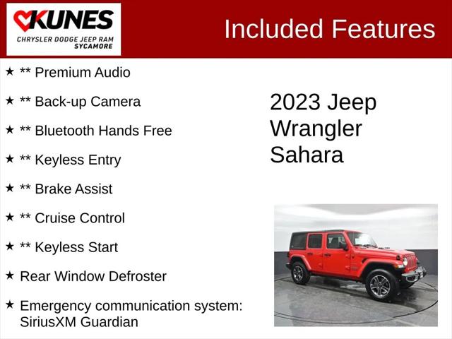 2023 Jeep Wrangler 4-Door Sahara 4x4