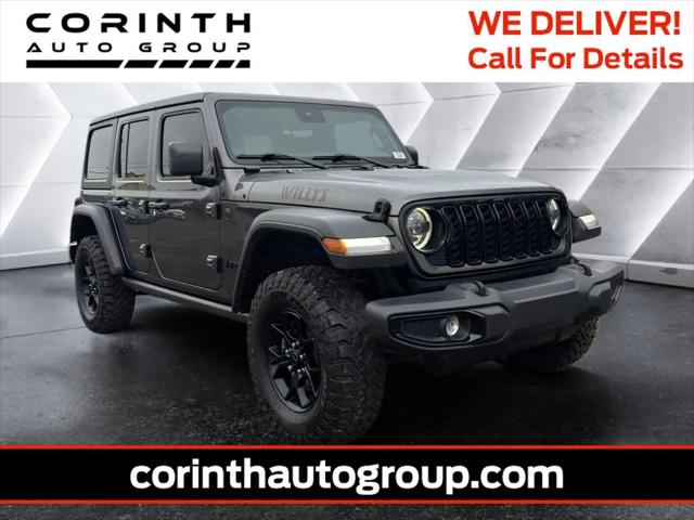 2024 Jeep Wrangler 4-Door Willys 4x4