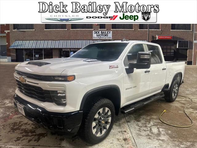 2025 Chevrolet Silverado 2500HD 4WD Crew Cab Standard Bed Custom 2025 Chevrolet Silverado 2500HD 4WD Crew Cab Standard Bed Custom
