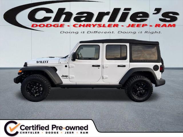 2022 Jeep Wrangler Unlimited Willys Sport 4x4