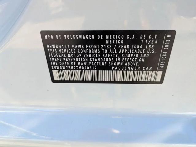 2026 Volkswagen Jetta SEL