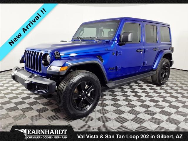 2020 Jeep Wrangler Unlimited Sahara Altitude 4X4