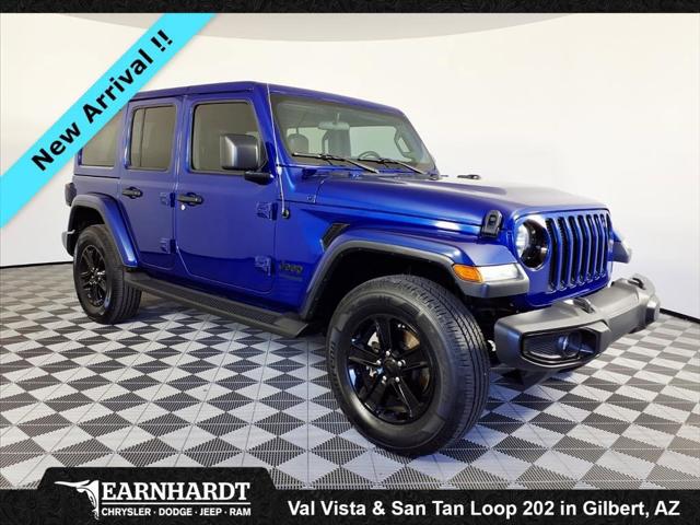 2020 Jeep Wrangler Unlimited Sahara Altitude 4X4