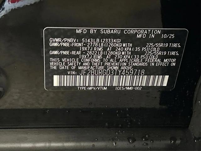 2026 Subaru Outback Limited XT