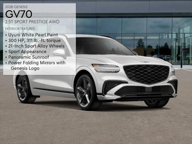 2026 Genesis GV70 2.5T Sport Prestige