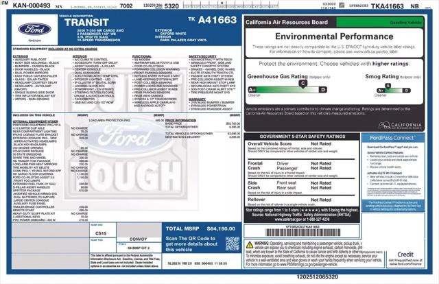 2026 Ford Transit Cargo Van T-250