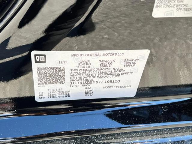 2026 GMC Sierra 2500HD Crew Cab, Standard Bed, AT4X, 4WD