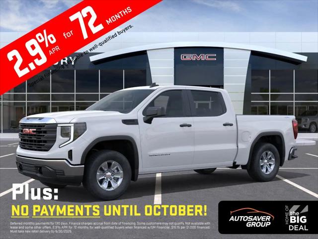2026 GMC Sierra 1500 Crew Cab, Short Bed, Pro, 4WD for sale in Saint Johnsbury, VT