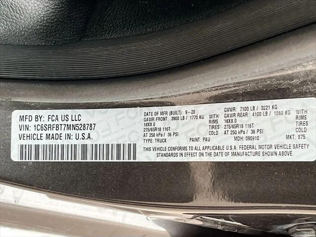 2021 Ram 1500 Big Horn Quad Cab 4x4 6'4" Box
