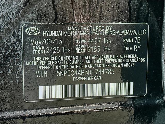 2013 Hyundai Sonata SE 2.0T