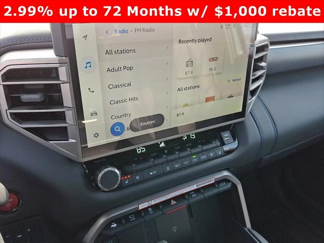 2026 Toyota Tundra Platinum Hybrid CrewMax 5.5' Bed