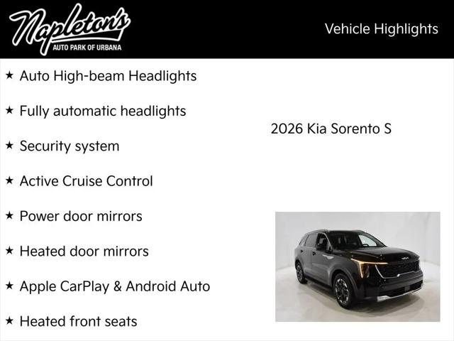 2026 Kia Sorento S