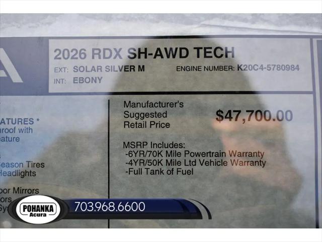 2026 Acura RDX Technology
