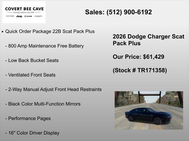 2026 Dodge Charger Scat Pack Plus 2-Door AWD