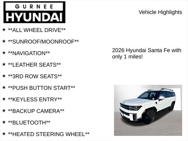 2026 Hyundai Santa Fe Calligraphy
