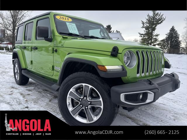 2018 Jeep Wrangler Unlimited Sahara 4x4 2018 Jeep Wrangler Unlimited Sahara 4x4