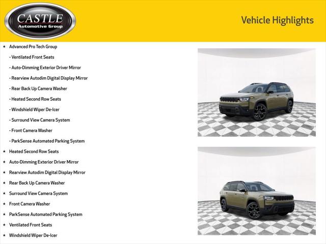 2026 Jeep Cherokee CHEROKEE OVERLAND 4X4