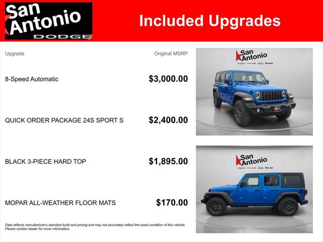 2026 Jeep Wrangler 4-Door Sport S 4x4