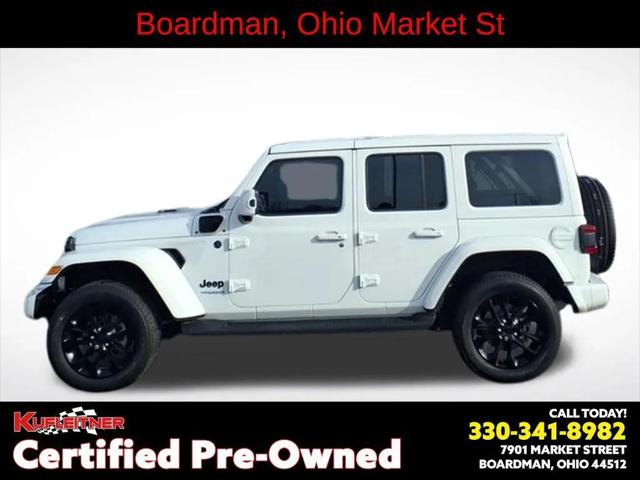 2021 Jeep Wrangler 4xe Unlimited High Altitude 4x4 for sale in Youngstown, OH