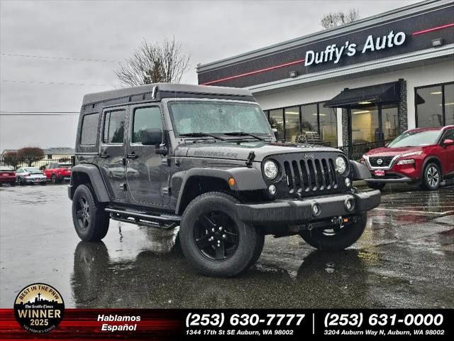 2017 Jeep Wrangler Unlimited Big Bear 4x4 for sale in Auburn, WA