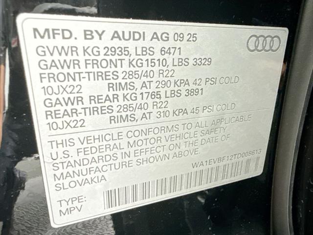 2026 Audi Q8 Premium Plus 55 TFSI quattro Tiptronic