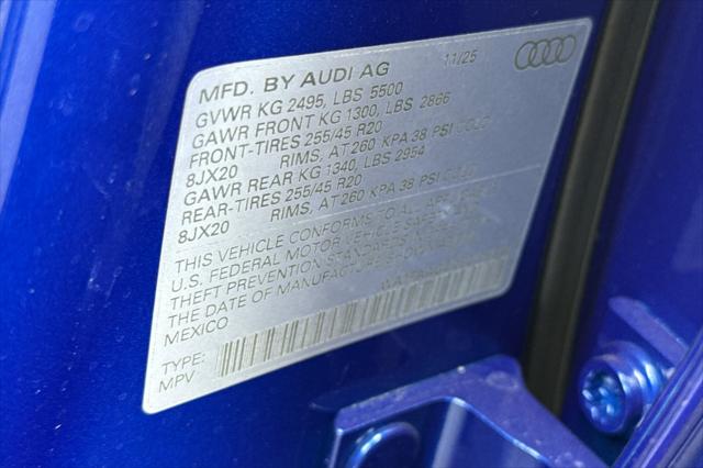 2025 Audi Q5 Prestige TFSI quattro S tronic