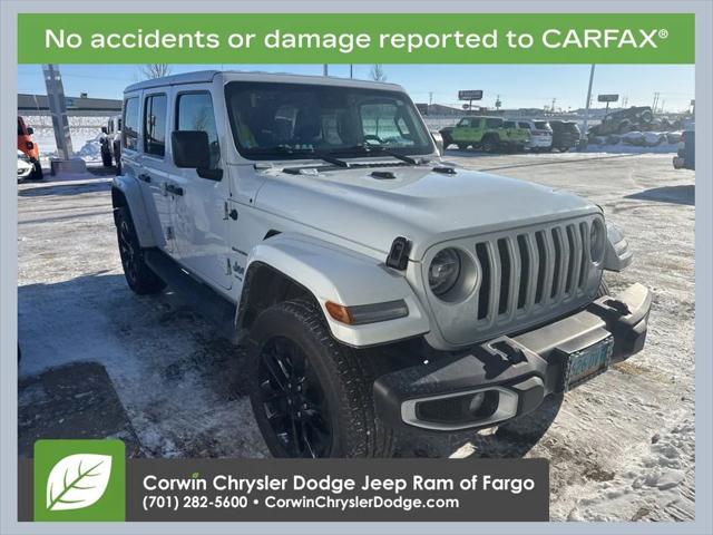 2021 Jeep Wrangler 4xe Unlimited Sahara 4x4 2021 Jeep Wrangler 4xe Unlimited Sahara 4x4