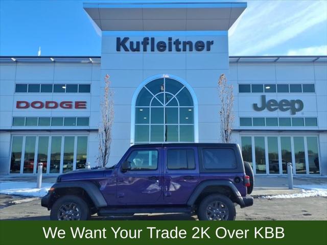 2026 Jeep Wrangler WRANGLER 4-DOOR SPORT S