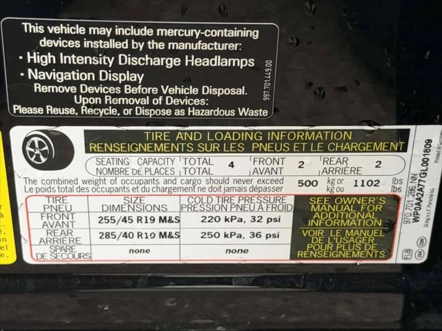 2016 Porsche Panamera 4